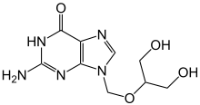 گانسیکلوویر (به انگلیسی: Gancyclovir)