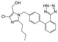 لوزارتان (به انگلیسی: Losartan)