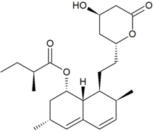 لواستاتین (به انگلیسی: Lovastatin)
