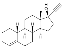 لاینسترونل (به انگلیسی: Lynestrenol)